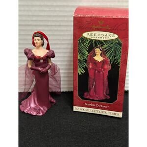 1997 Hallmark Scarlett O'Hara Gone With‎ The Wind Collectors Keepsake Ornament